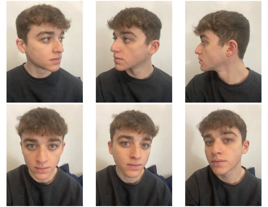 Selfies used as training data